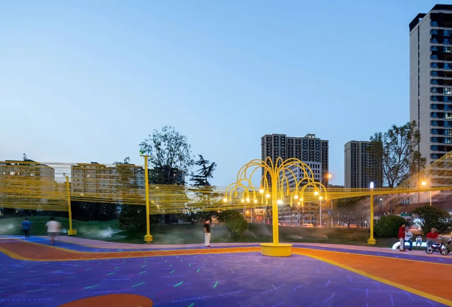 青岛金茂中欧国际城街角公园丨中国青岛丨凯盛上景(北京)景观规划设计有限公司-43