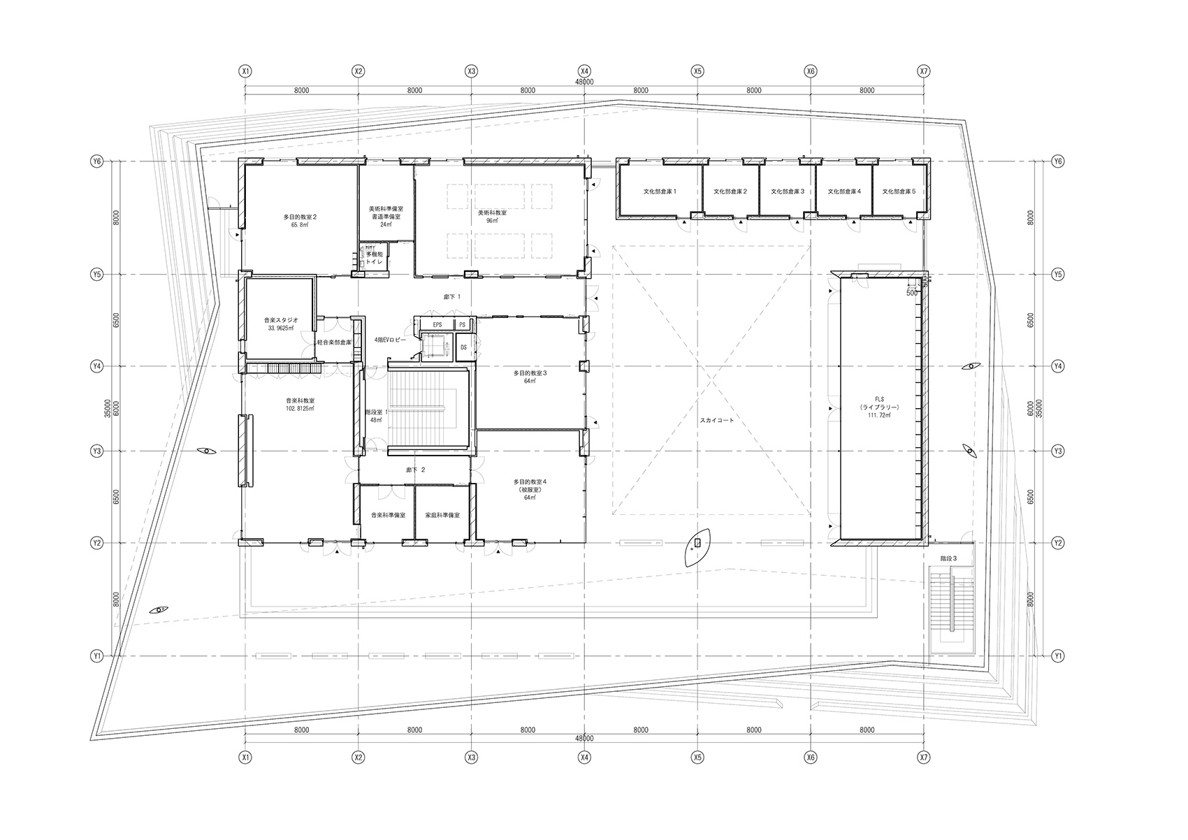 大阪学院大学高等学校丨日本大阪丨Atsushi Kitagawara Architects-52