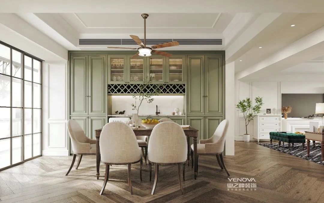 《繁花》引领南洋复古风,打造静谧雅致家居丨业之峰精英设计团队-45