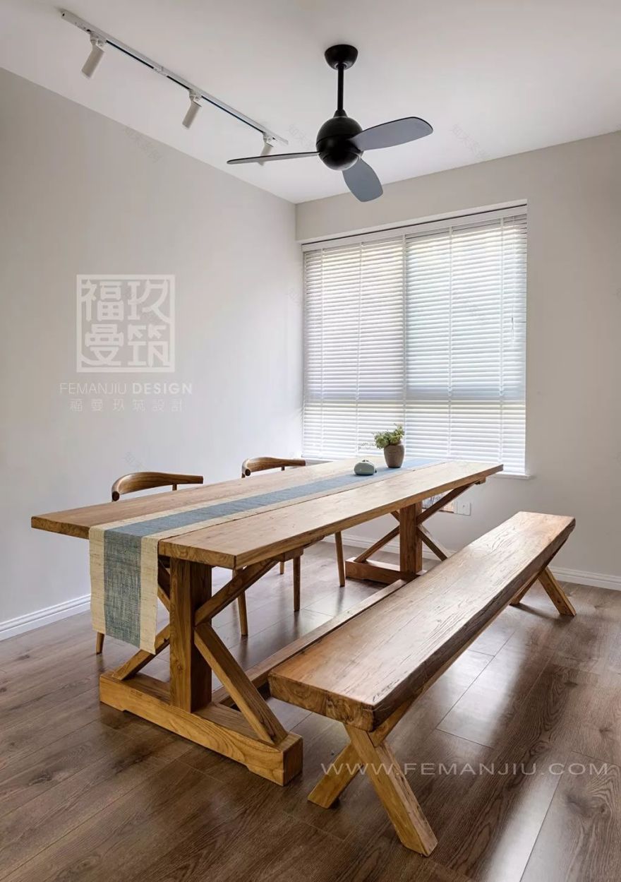 重庆鲁能领秀城 74 平米小美式北欧混搭风家居设计-28