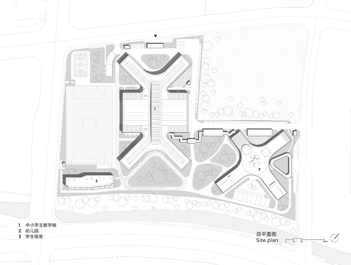 HIS杭州国际学校丨中国杭州丨line+建筑事务所,gad-8