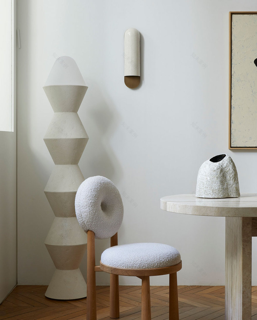 巴黎优雅自然风格公寓设计-13