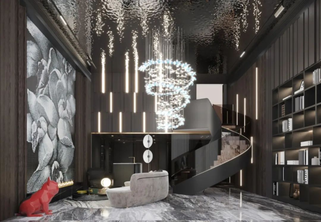 水波纹不锈钢 · 现代轻奢风格装饰-20