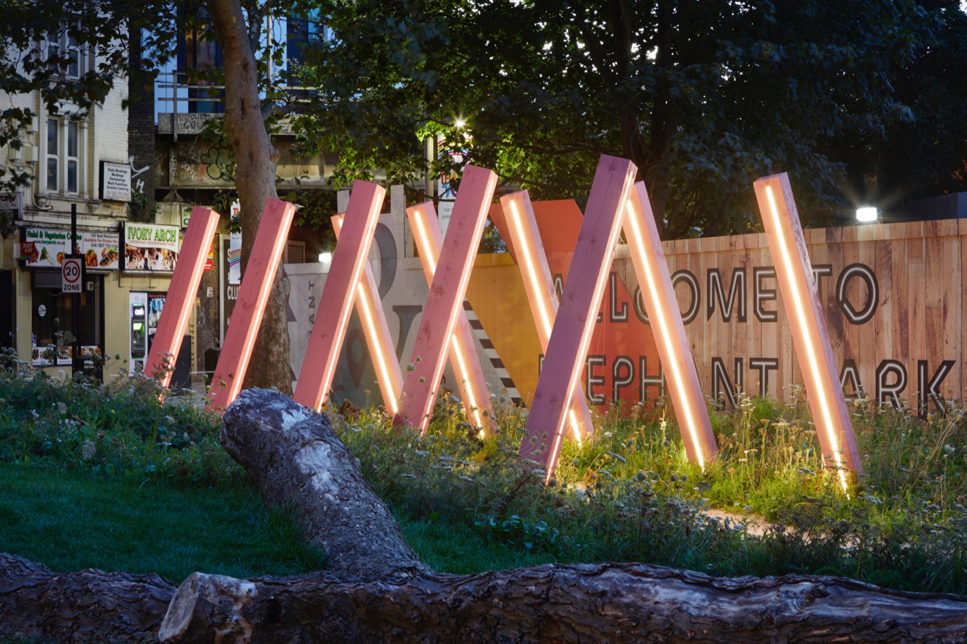 伦敦 Elephant Park 绿色空间重生 | Sayer Street 与 The Meadow-60