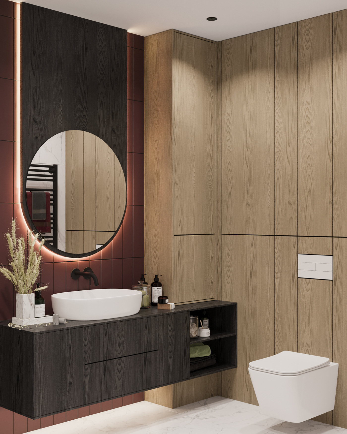 103㎡多彩公寓设计-22