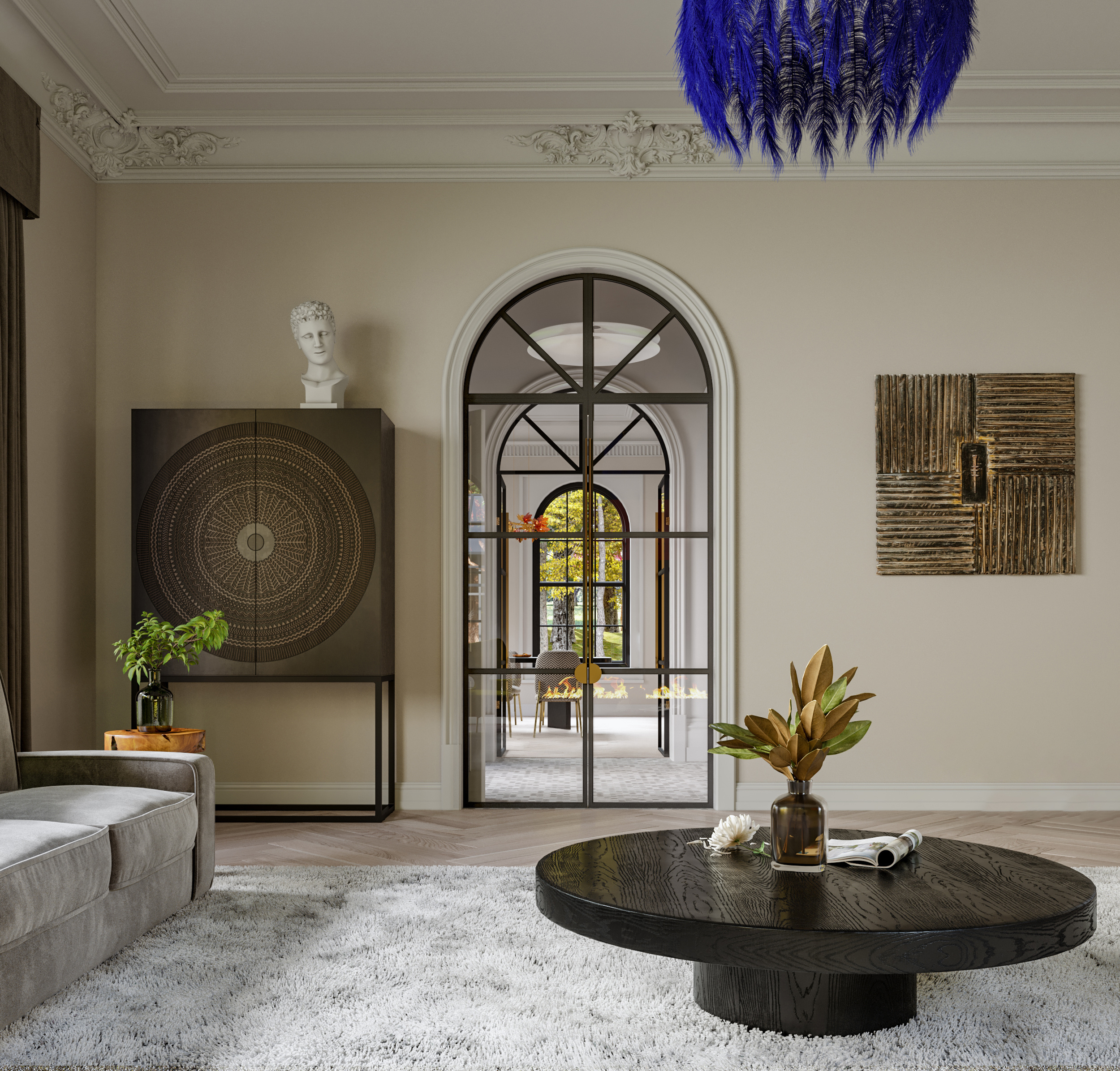 时间之窗——现代法式自建别墅-27