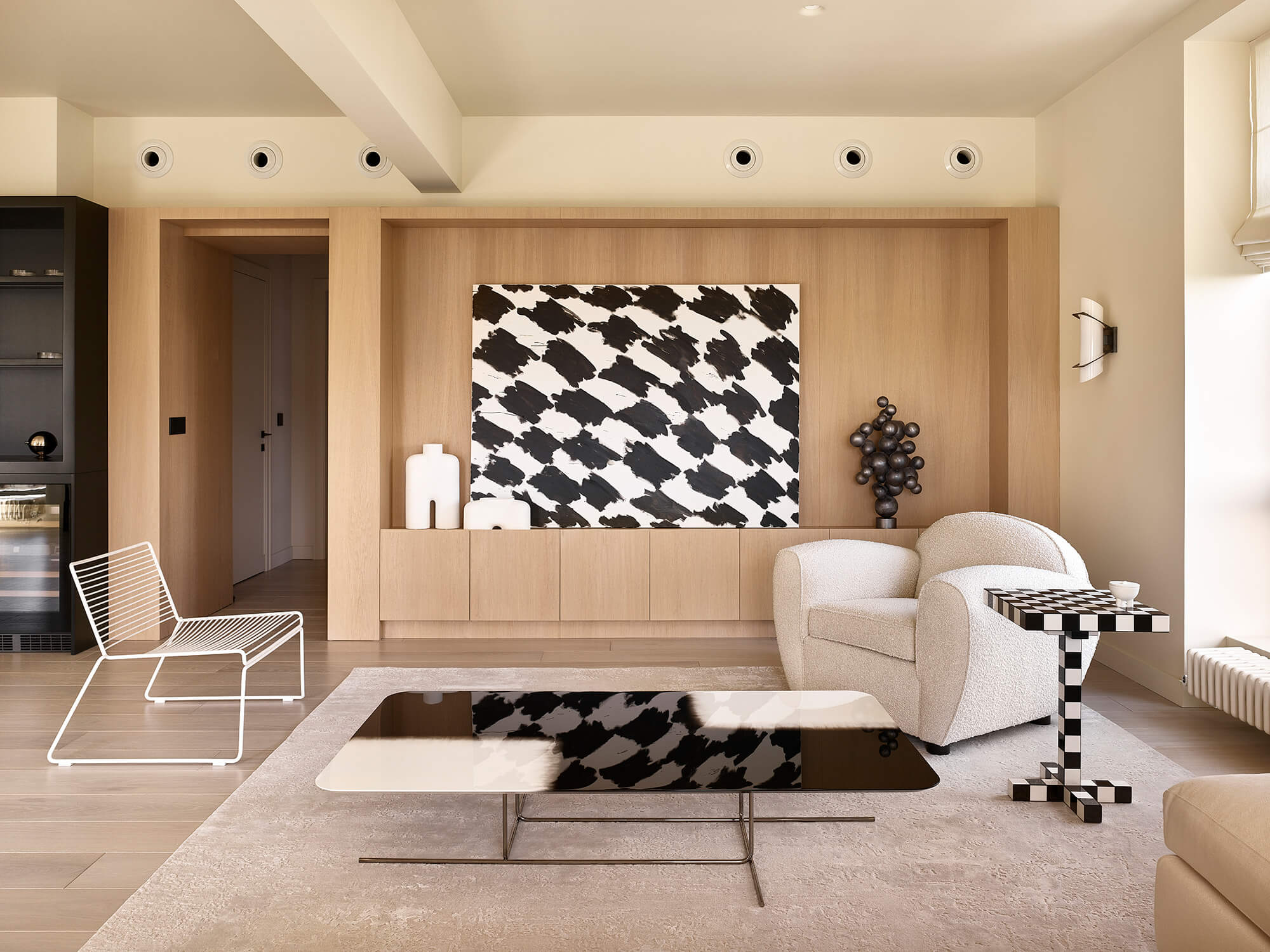 莫斯科色彩鲜艳的现代公寓丨俄罗斯莫斯科丨Well Done Interiors-17