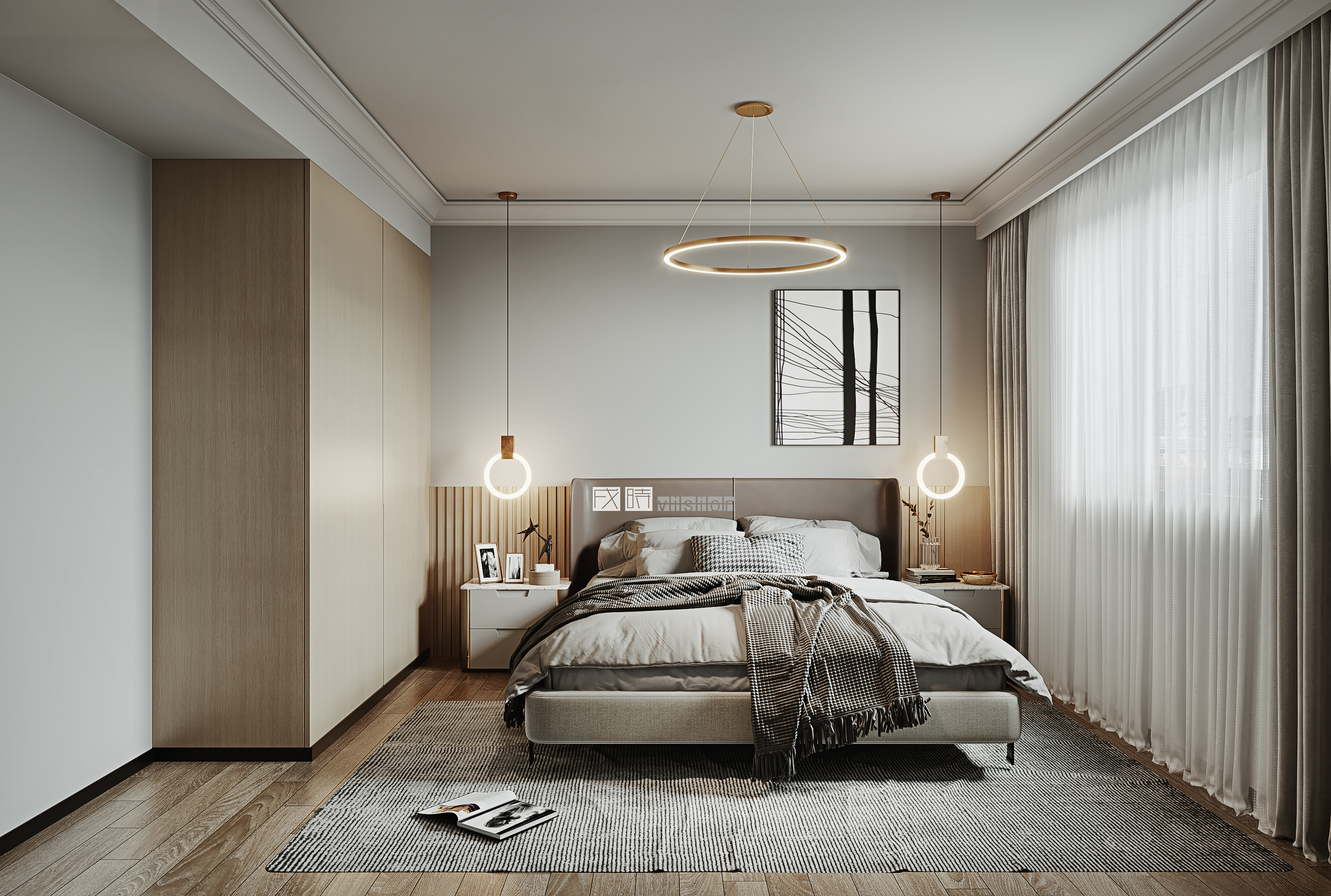 现代简约公寓设计，打造舒适生活空间-10