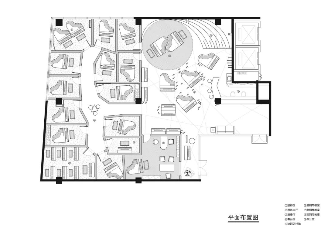 宁波 Opus 109 钢琴学院 | 音乐与设计的完美交融-4