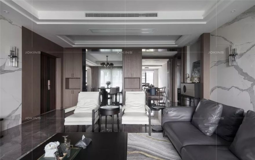 现代风格家居设计 | 翡翠滨江碧桂园·府前 1 号大平层案例-20