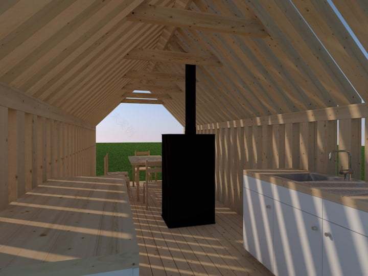 夏季厨房建造-14