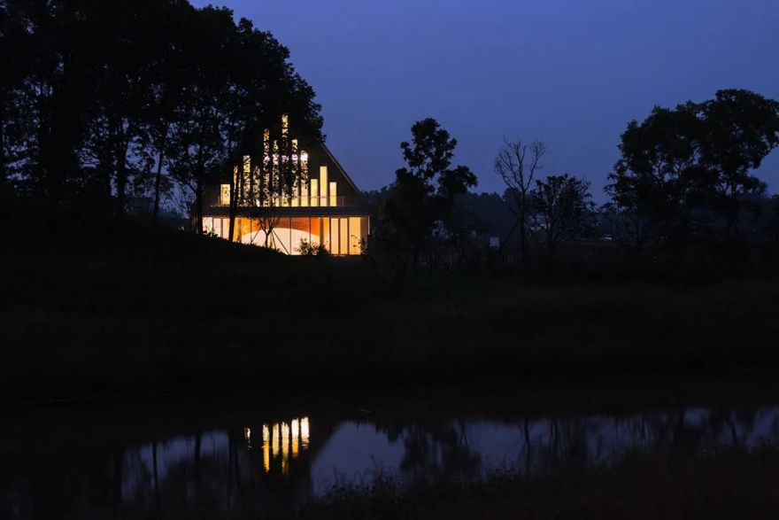 江小白乡村俱乐部 | 现代建筑与自然的共生-33