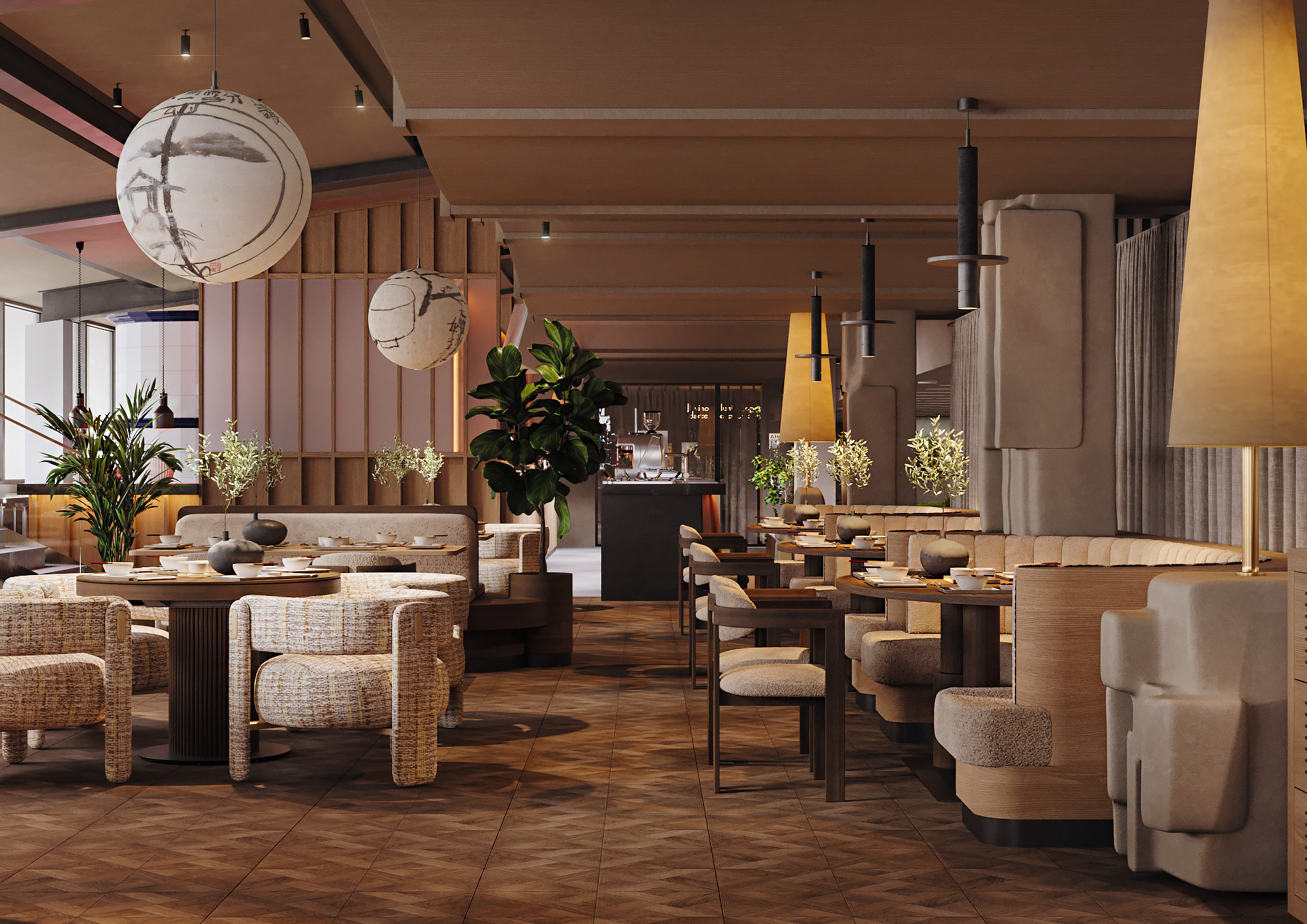 “Времена года”电影院与“Spectrum”餐厅丨俄罗斯莫斯科丨Muravina Anna等五人-5