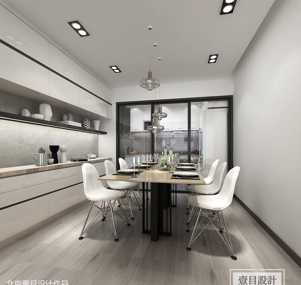 温馨北欧风小家，定制榻榻米、高级灰空间-19