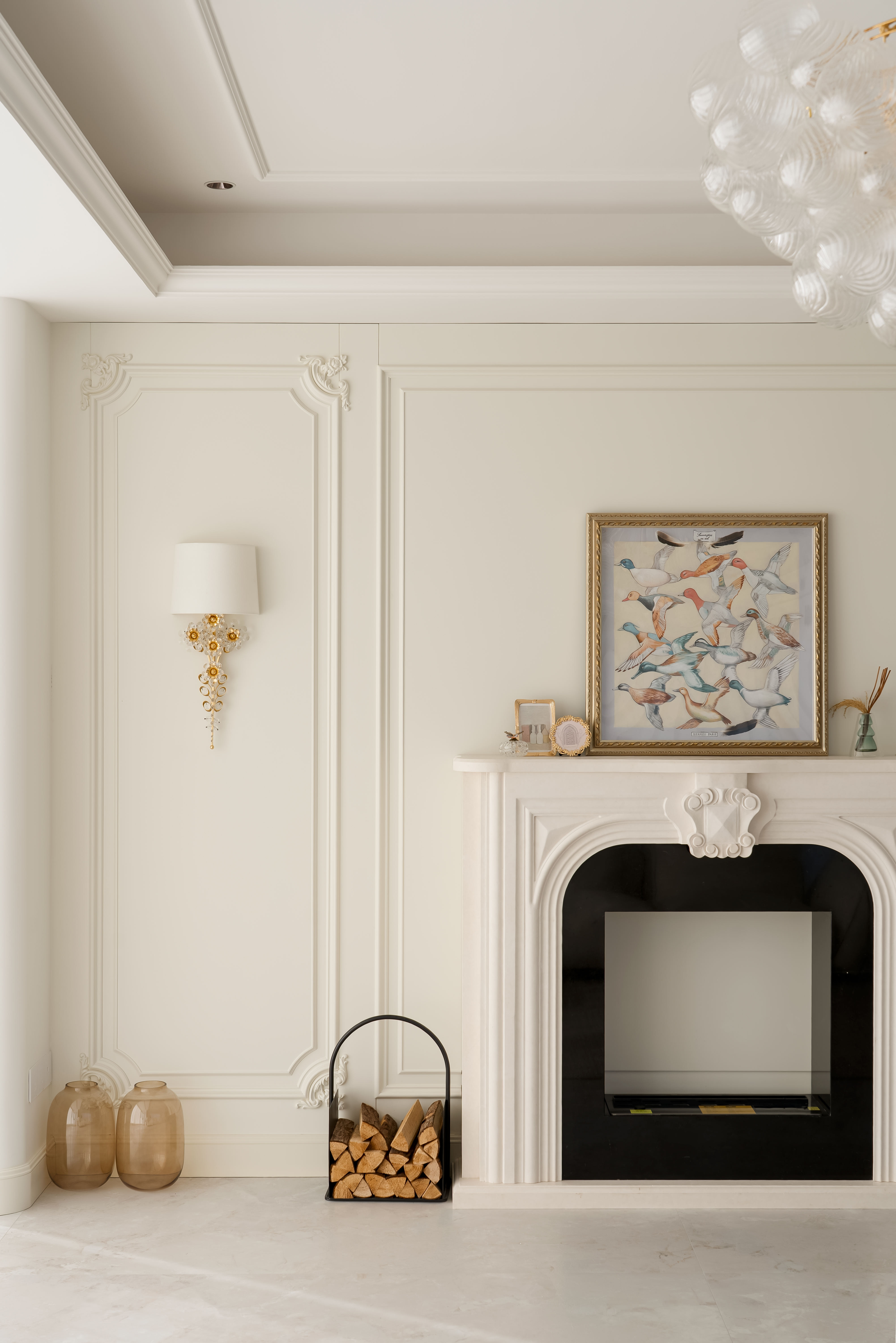 济南浅色系现代轻奢空间摄影项目丨中国济南-10