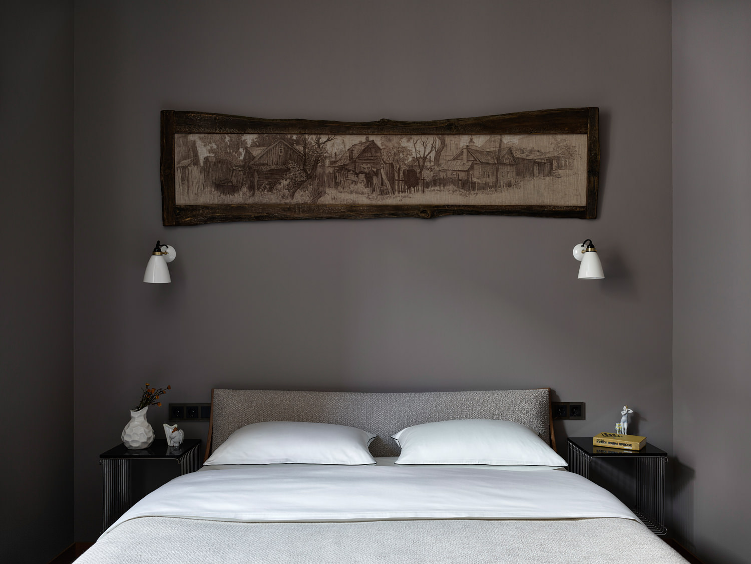 莫斯科家庭公寓设计（含独立卧室）丨俄罗斯莫斯科丨Анастасия Стенберг（阿纳斯塔西娅·斯滕贝格）-38