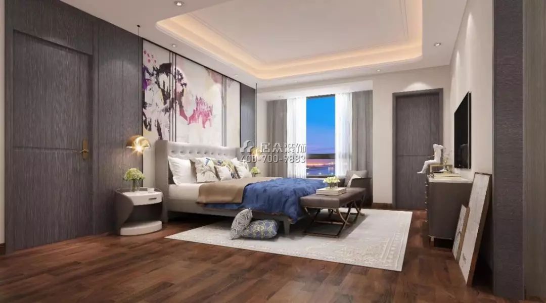 居众案例 | 180㎡现代简约风，明亮而温馨！-17