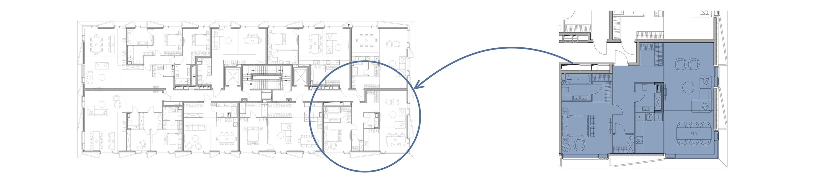 74平 复式公寓设计方案-0