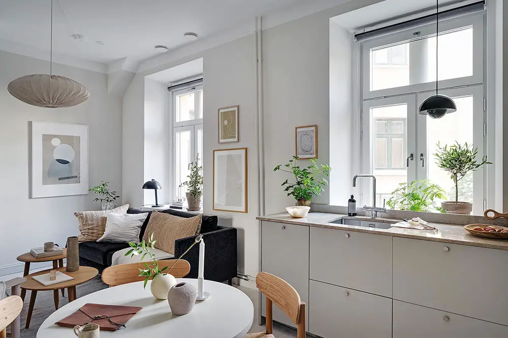 28m2 瑞典小户型，Scandinavian 风格的优雅优化-9