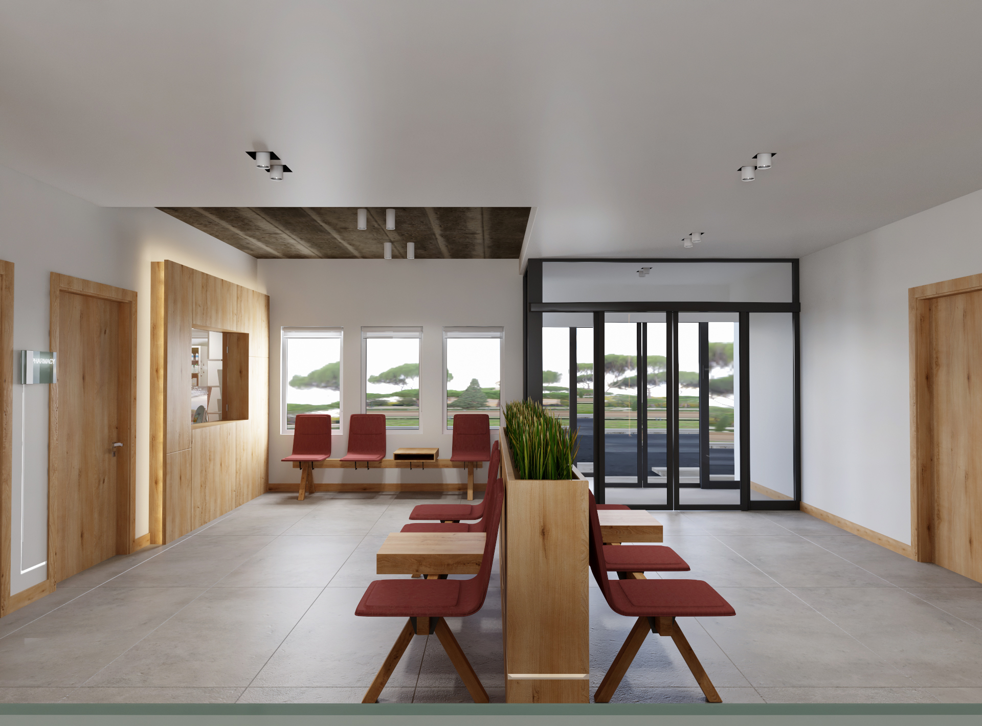 阿拉伯钾肥诊所丨line architects-1