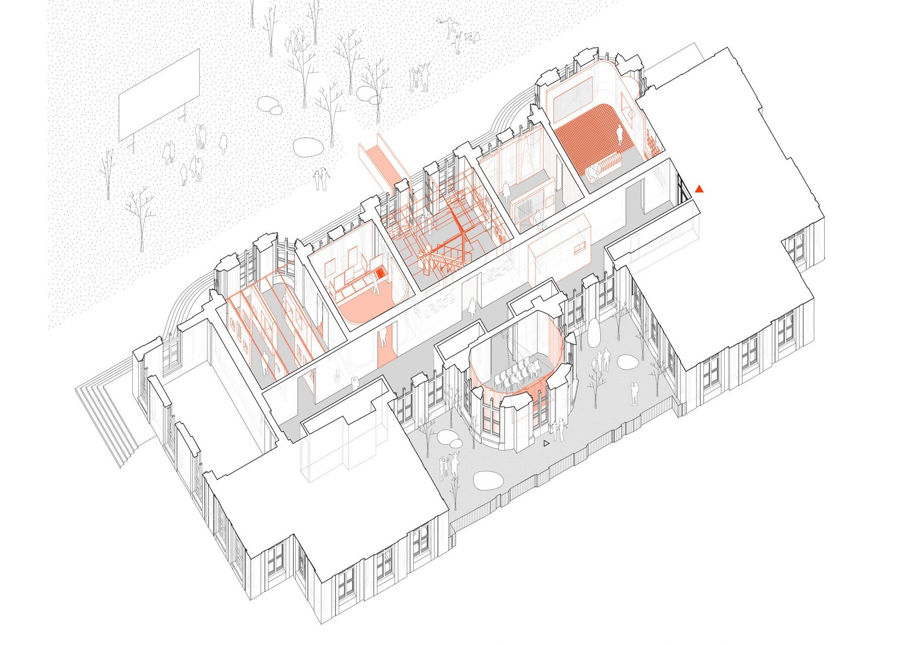 布拉格文学博物馆常设展览丨捷克丨OBJEKTOR ARCHITEKTI-48