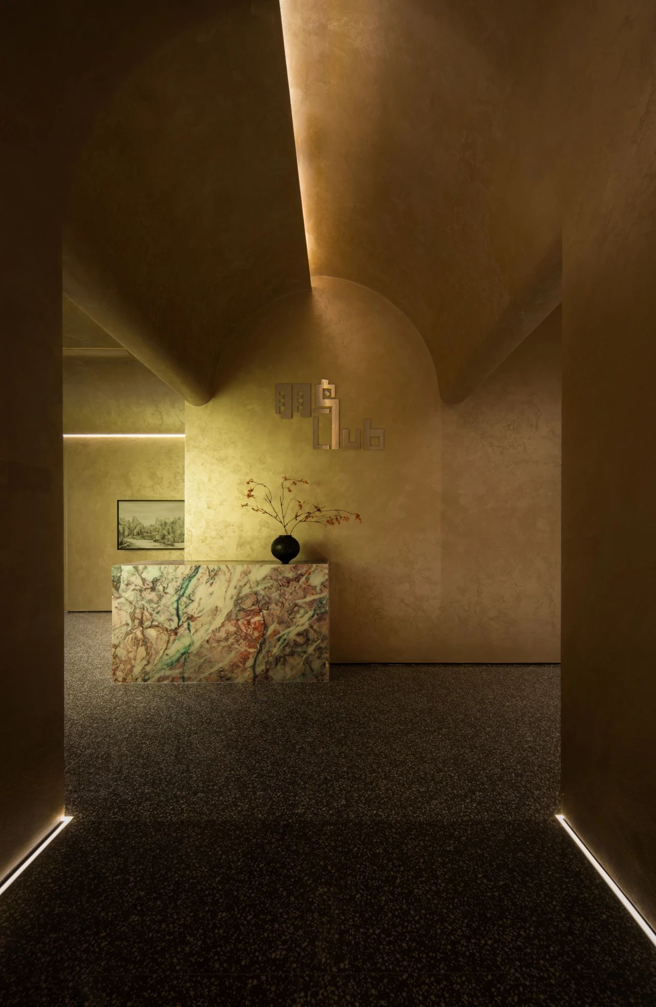 鹏 club · 山水庭院般的餐饮空间丨中国济南丨易昂设计-9