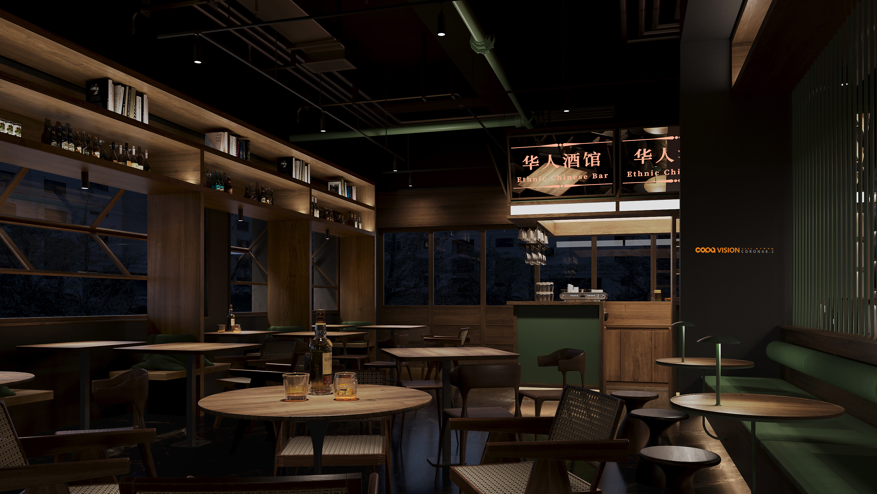 2022 年中下旬工装效果图表现作品丨靠背视觉-91