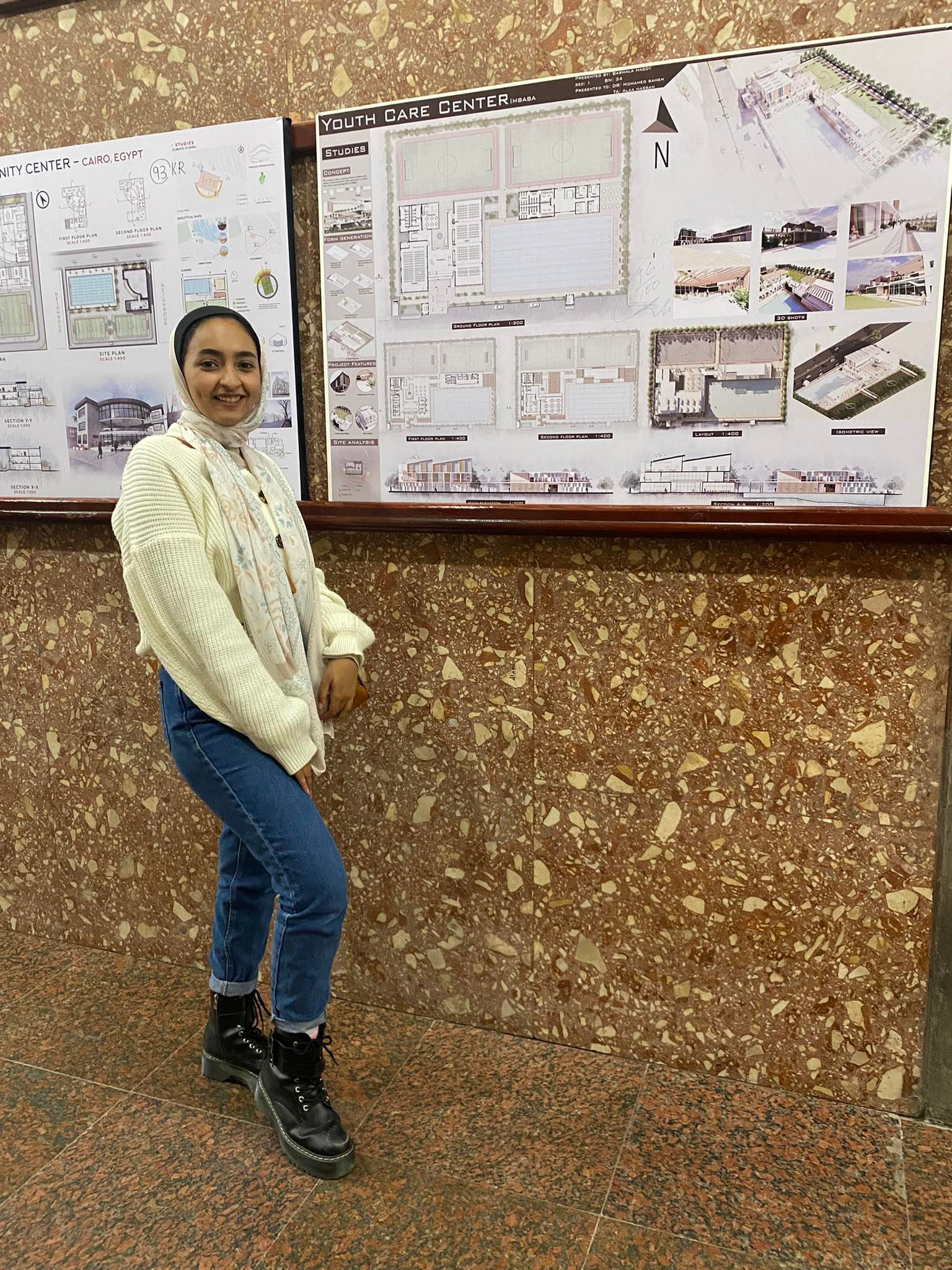 青少年关怀中心丨埃及开罗丨开罗大学建筑系-13