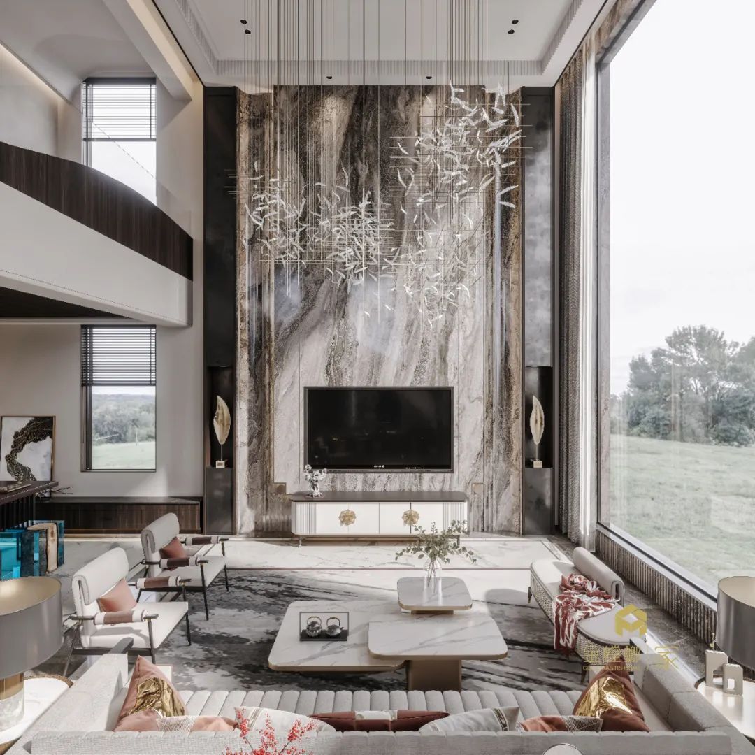 安吉梅溪新中式别墅丨金螳螂·家安吉店-15