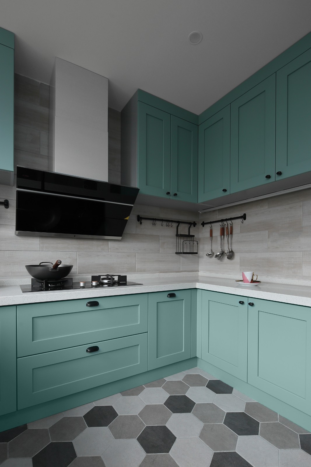 清羽设计 · 成都 178㎡优雅灰蓝家居,打造舒缓港湾氛围-68