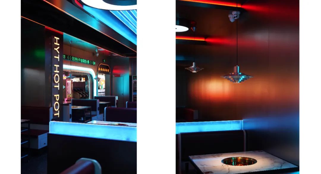 红艳天火锅 · 赛博朋克风格的火锅餐厅设计丨蒙古丨乙仓,TDC-24