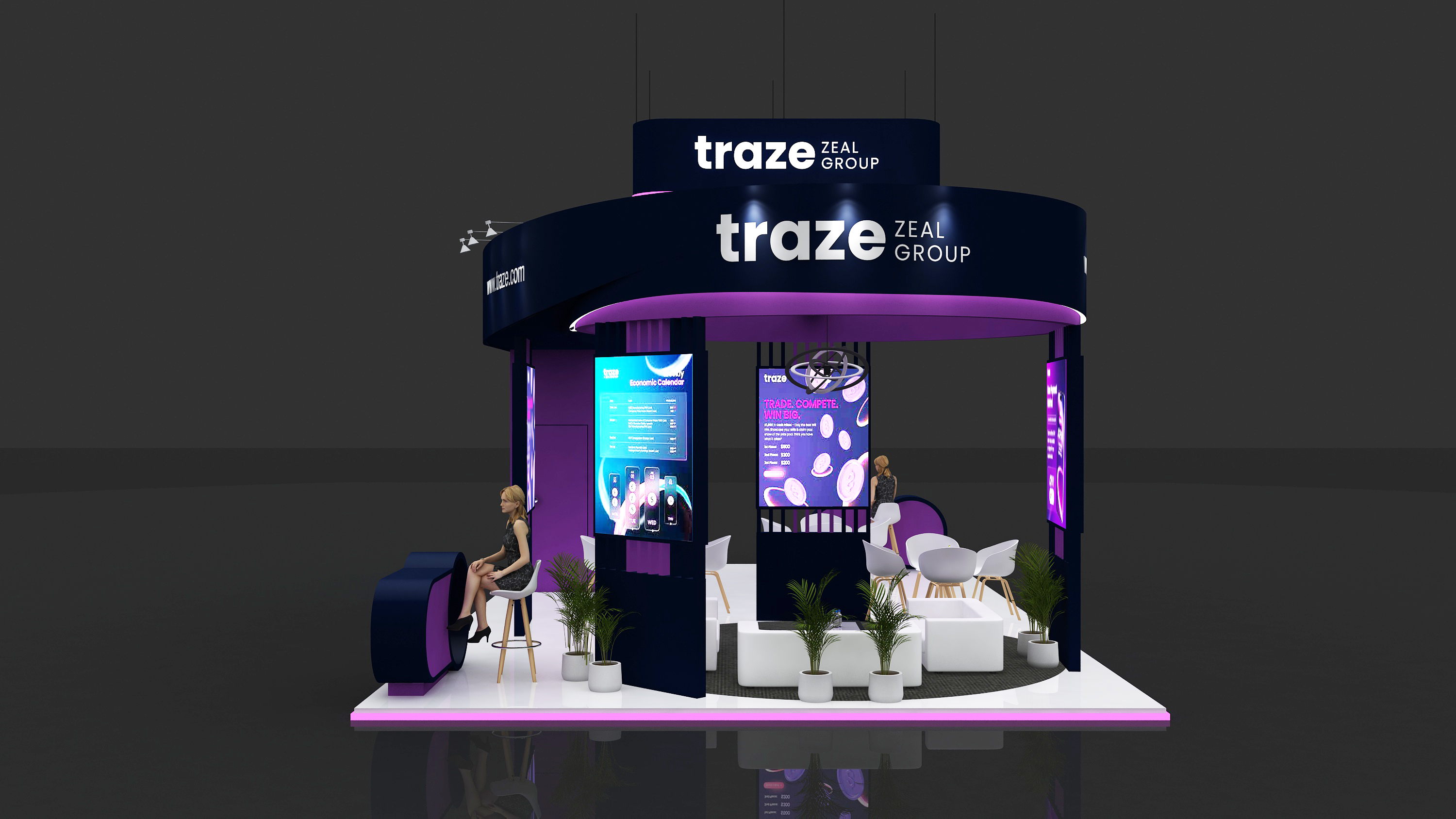TRAZE 12X6M STALL DESIGN IN DUBAI-2