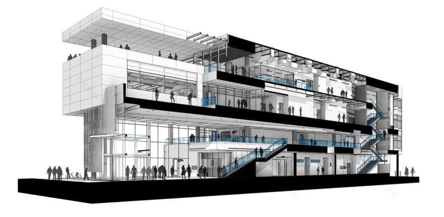 拉斯维加斯大学酒店管理学院奢华教学楼丨美国-23