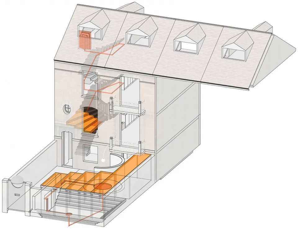 轮回之韵 | KARMA 办公楼改造设计,历史与创新的完美融合-42