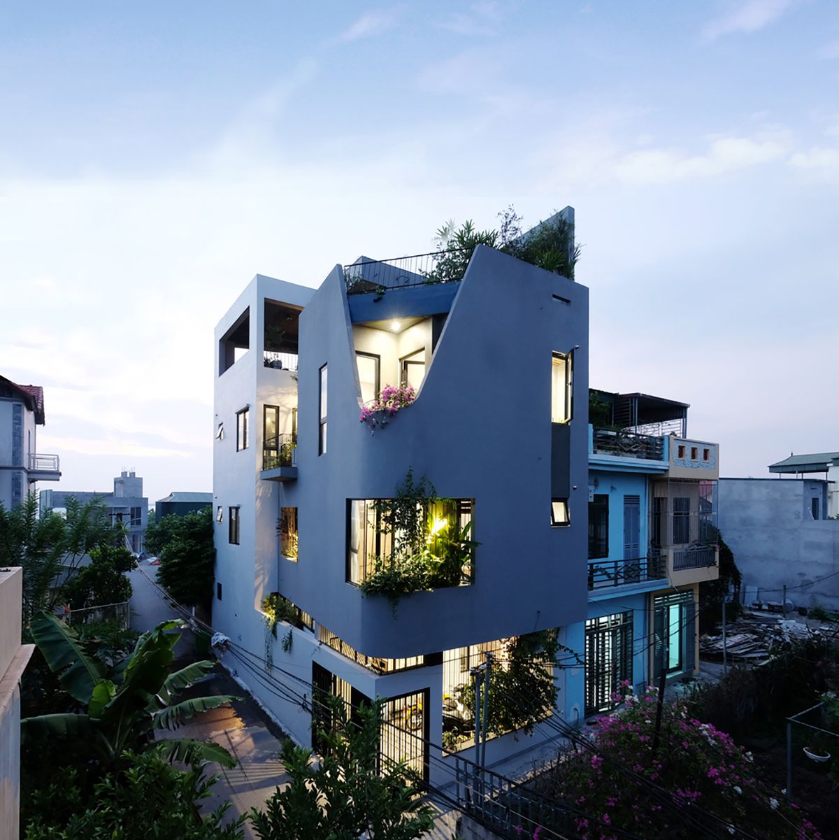 融合自然的乡村住宅-14