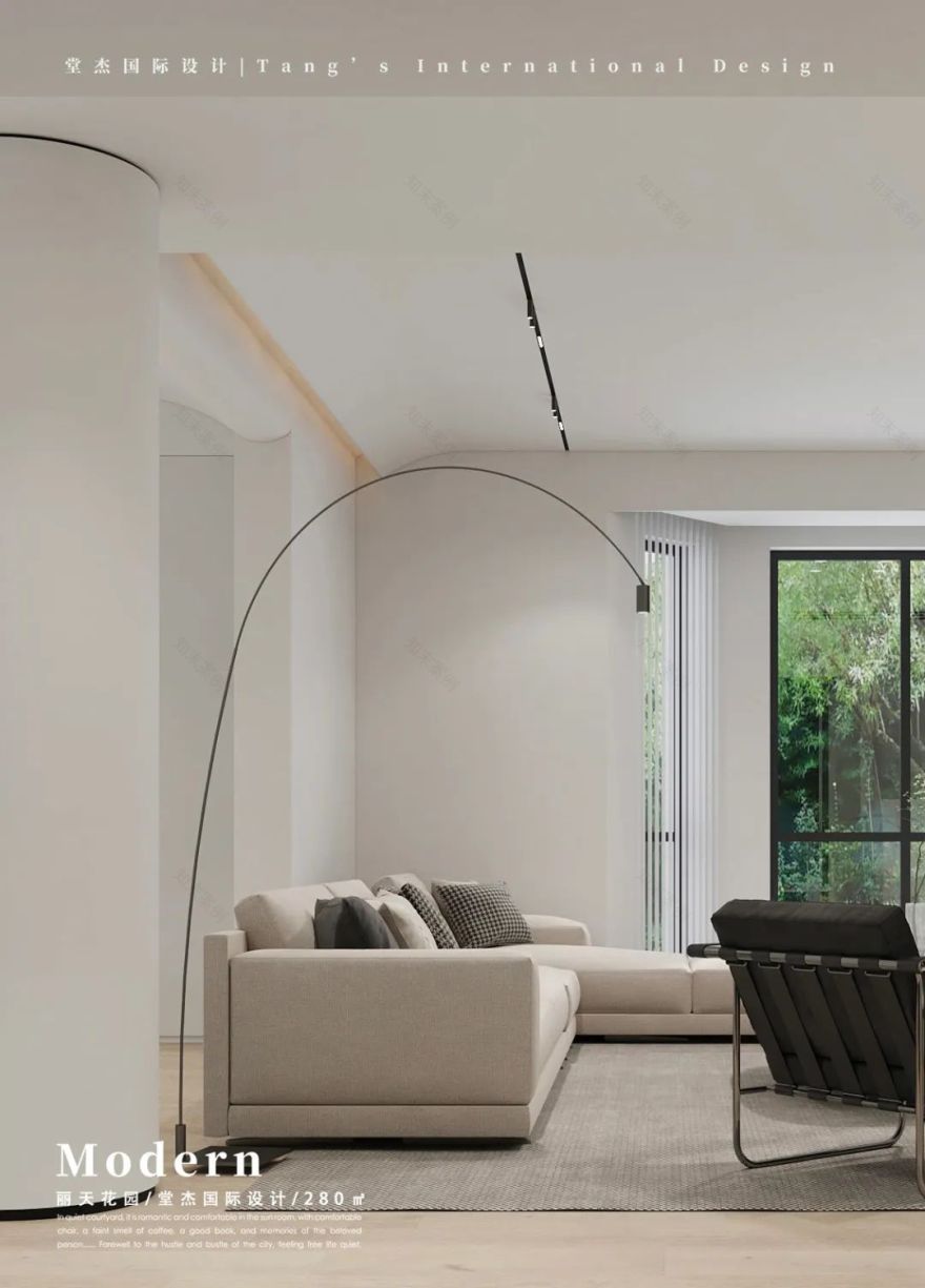 南京丽天花园 280㎡极简家居丨中国南京丨堂杰国际设计-33