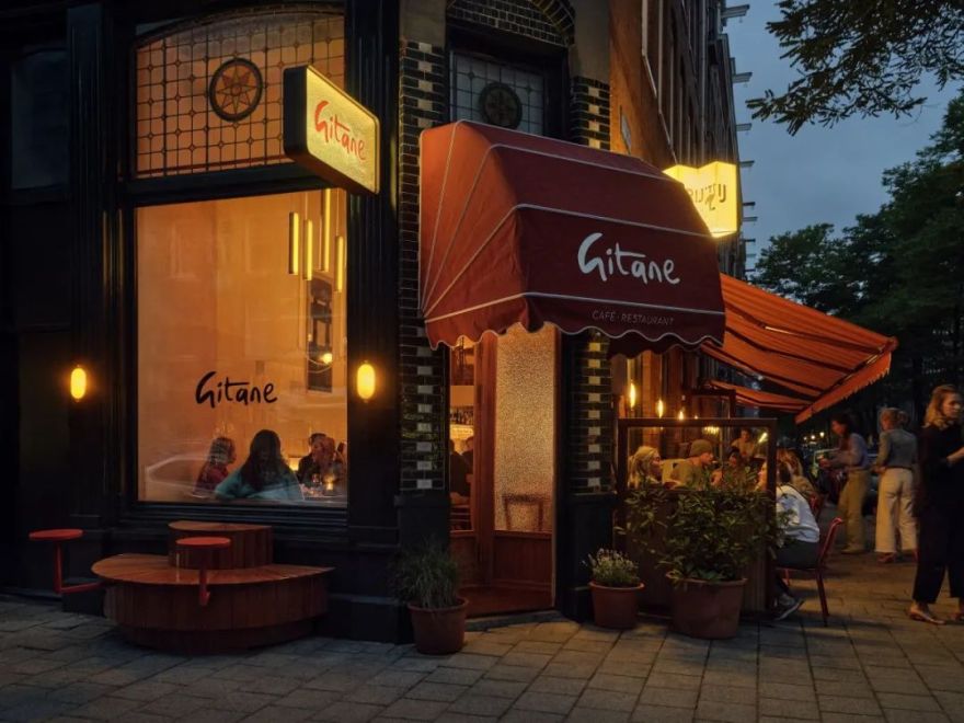 Gitane 全天餐餐厅丨荷兰阿姆斯特丹丨Studio Modijefsky-24