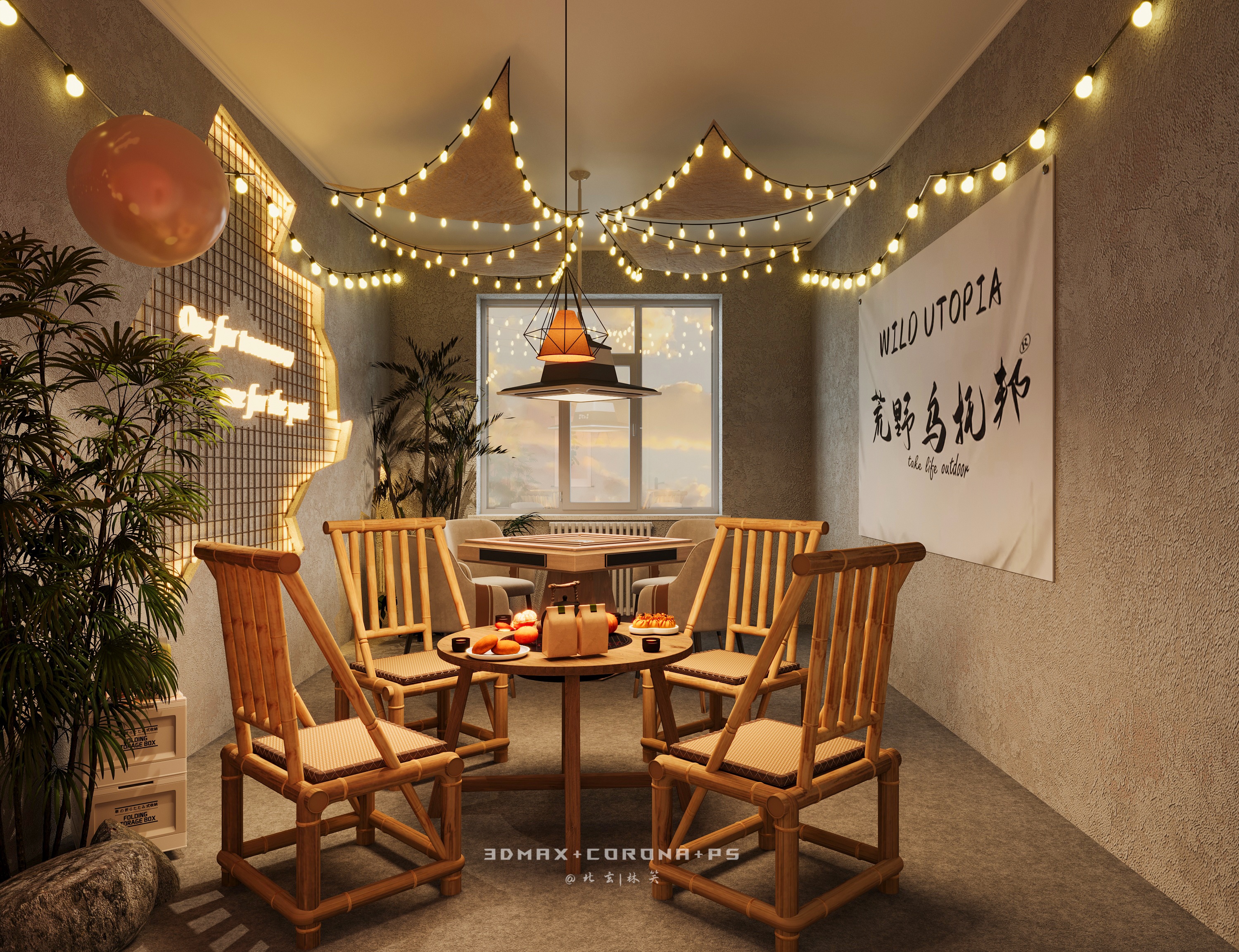 在晚风里与惬意共舞：一家露营风酒馆的治愈哲学-5