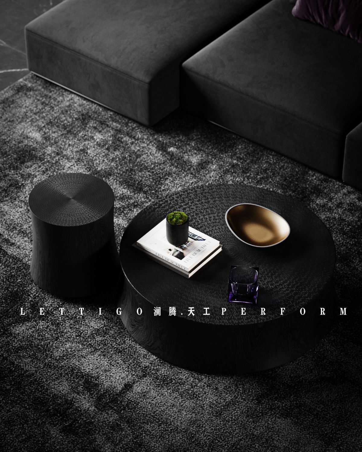 个性不羁的暗黑系家装-5