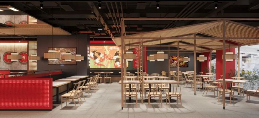 麻伍·川小馆 · 国潮风格餐厅设计丨D E D E S H E J I S H I W U S U O-14