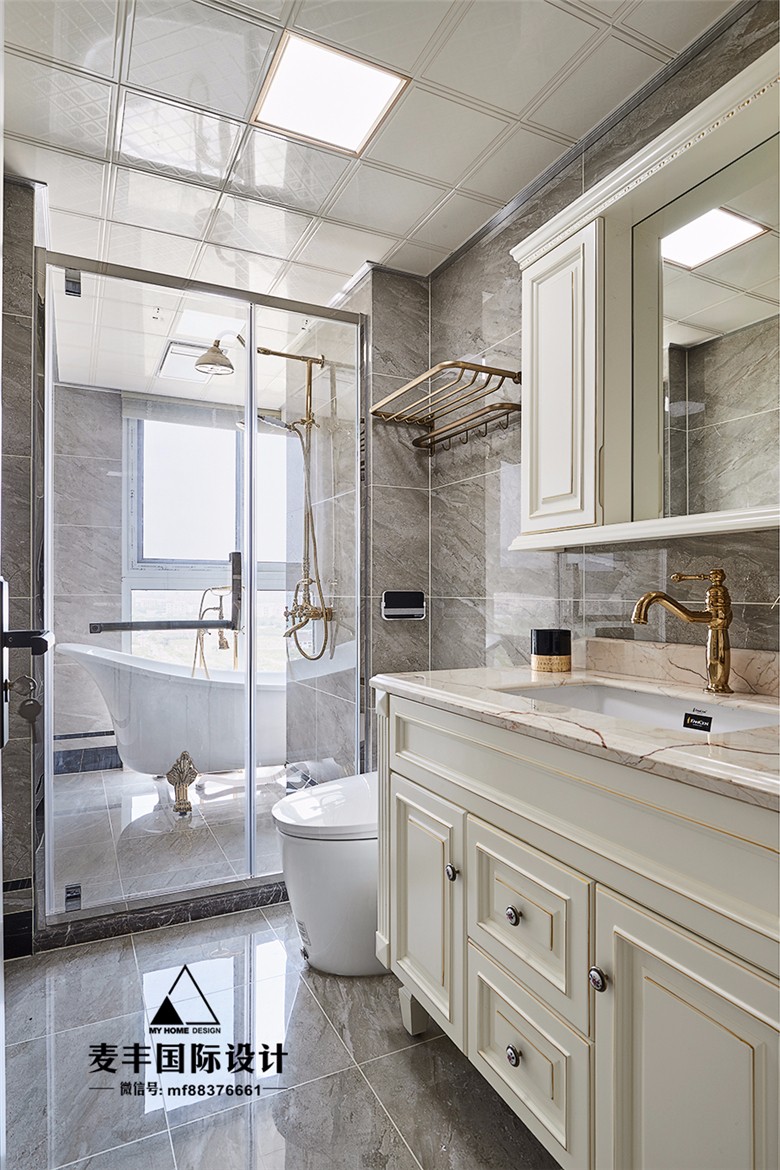 106m²轻奢后现代 阳光马德里  麦丰国际设计-29