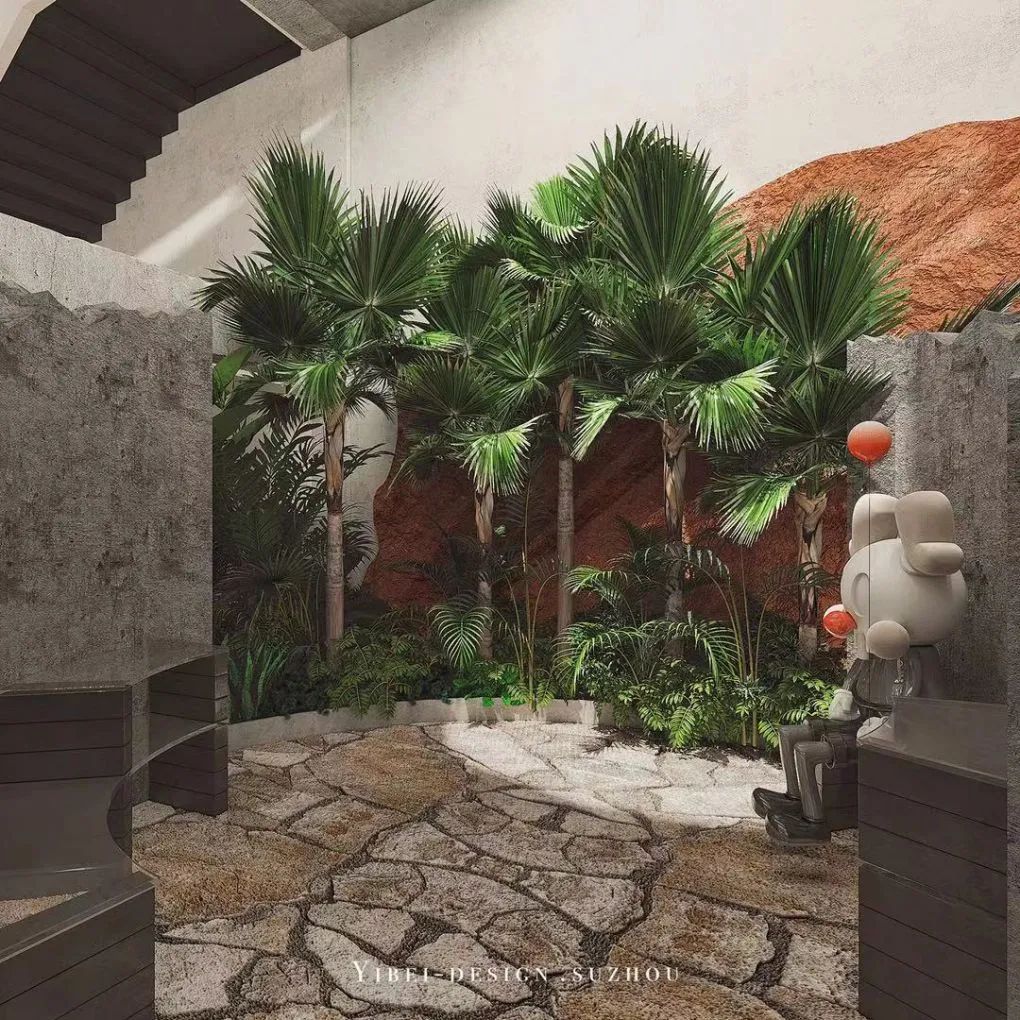 工业风混搭中古商业空间设计丨中国苏州丨一贝设计-14