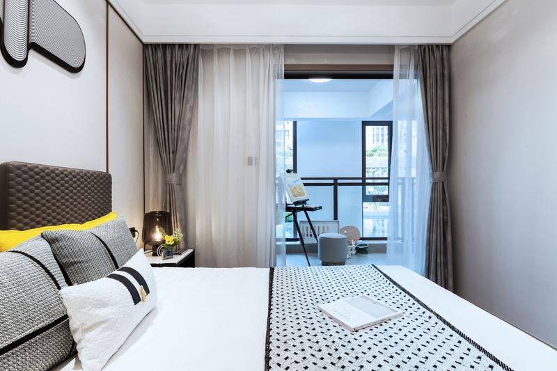 福建莆田璞悦风华110户型样板房 | 现代简约融入海洋元素-28