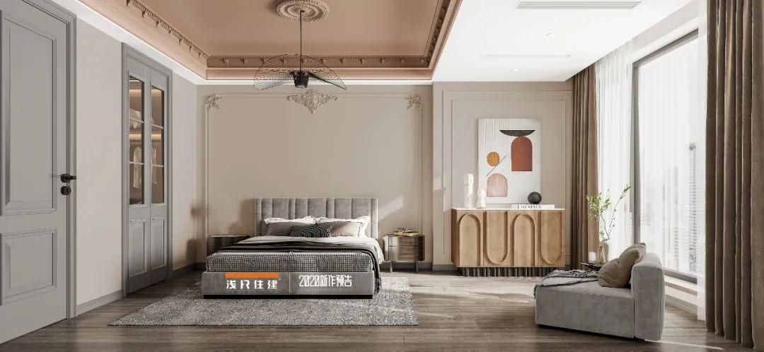 现代轻奢风家居设计案例赏析丨中国北辰丨浅尺住建-20