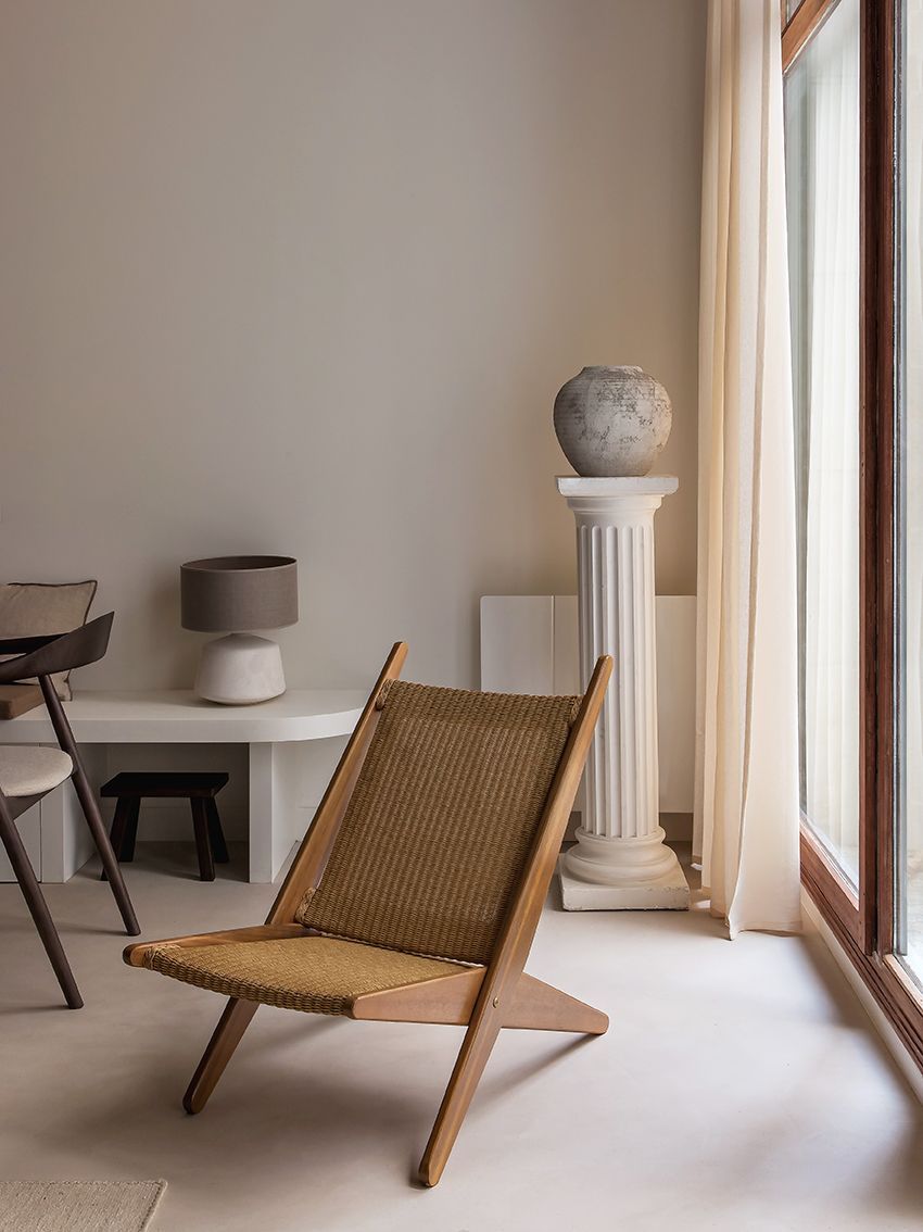 巴黎30平米Japandi风格带露台迷你公寓改造丨法国巴黎丨建筑师Hélène Lacombe-44