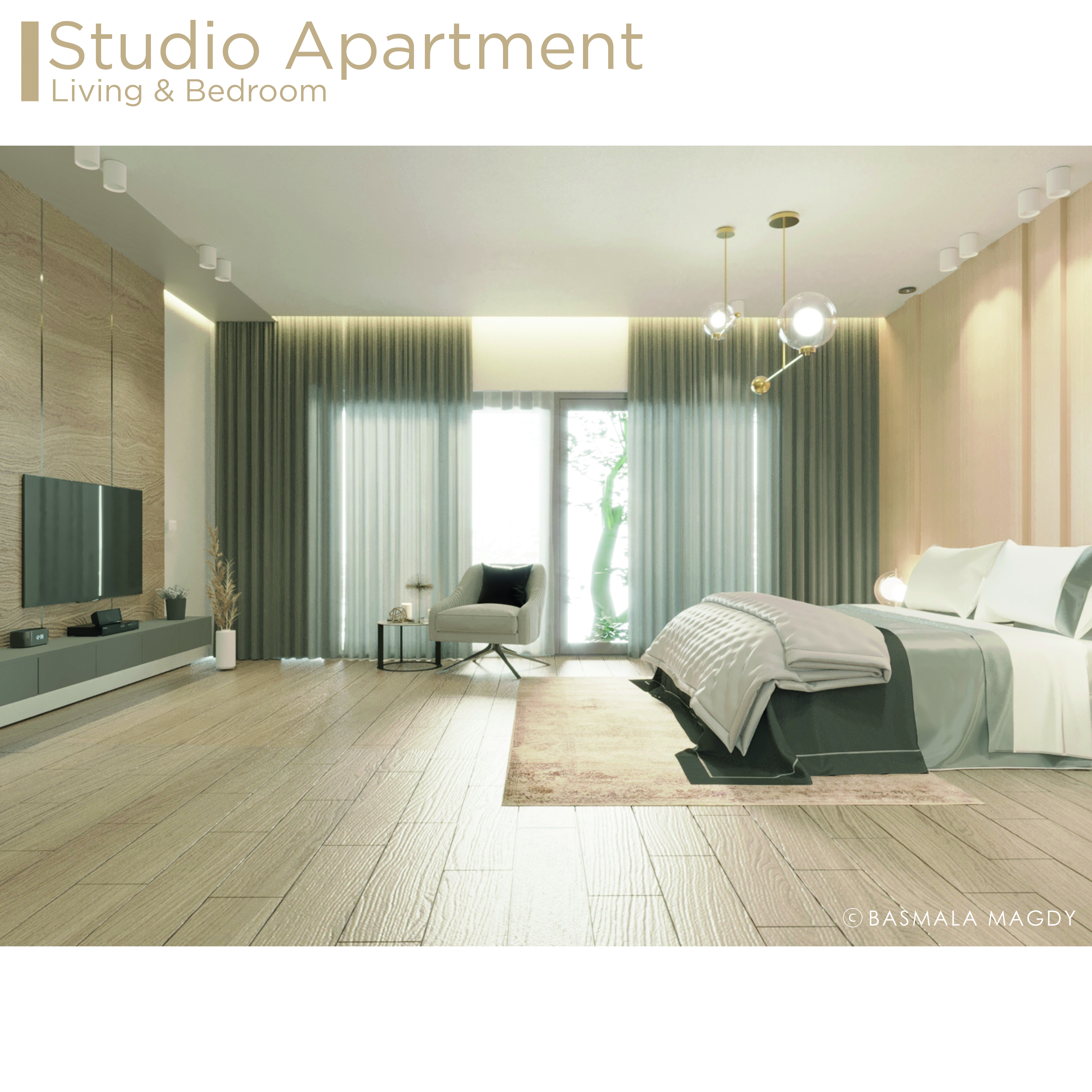 STUDIO APARTMENT- INTERIOR DESIGN-7