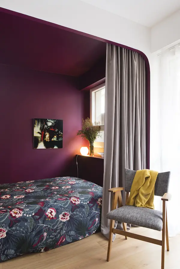 巴黎 36m2 工作室，彩色箱子打造活力空间-4