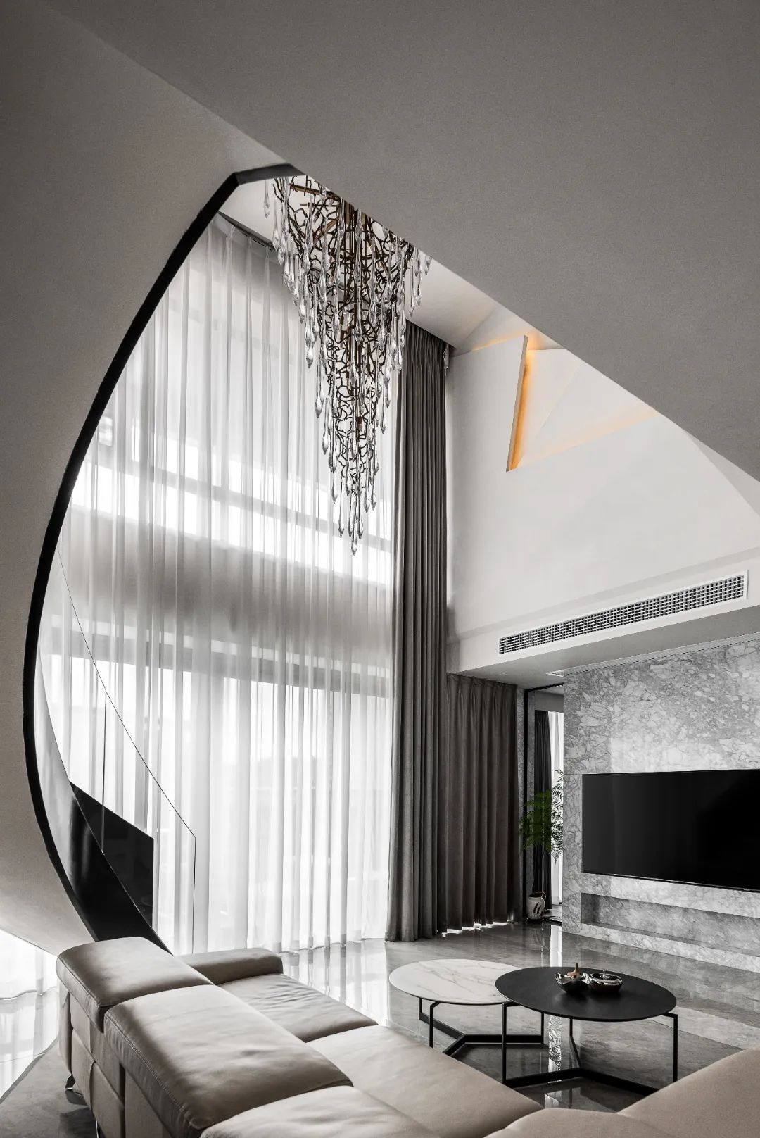 上海宝华源墅 330㎡轻奢设计丨中国上海丨尚层别墅装饰-25