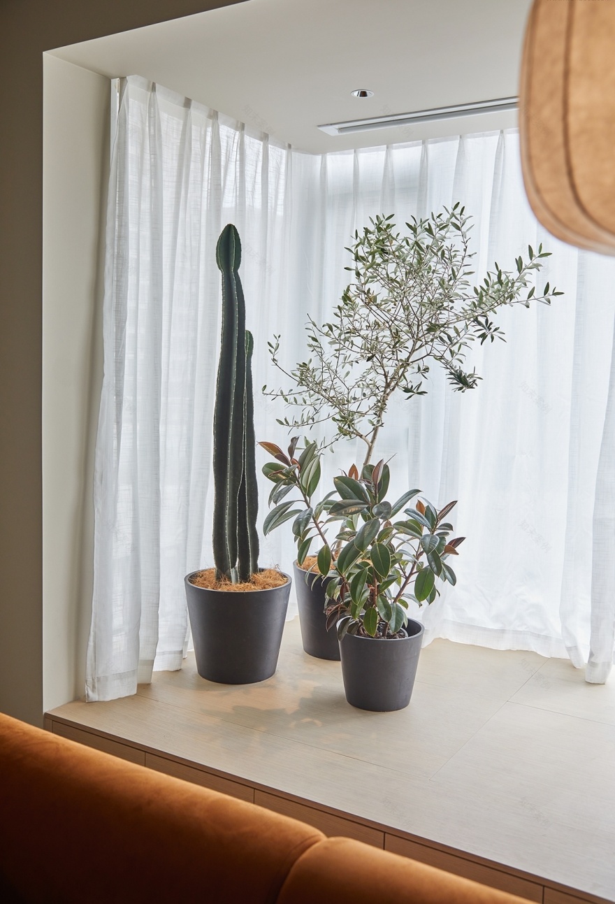 刘畅设计·灰绿色调的家-58