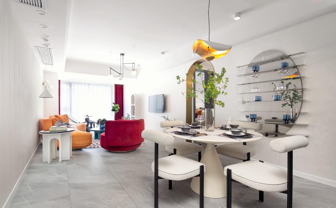 色彩斑斓的现代家居空间,巧妙融入传统元素-5